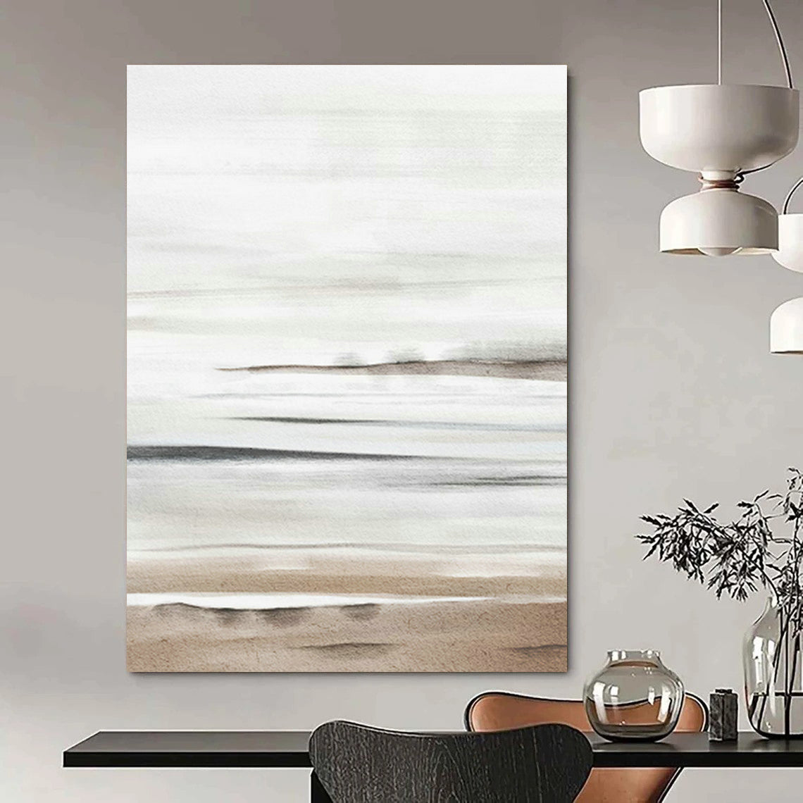Layered Waterfront Art for Bohemian Beach Shack & Art Gallery Seaside Wing DLZ0727