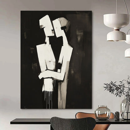 Emotional Minimalist Art for Couple’s Retreat & Art Gallery STSC024