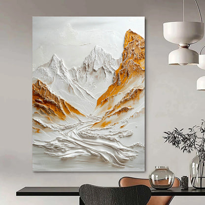3D Mountain Relief Art for Adventure - Themed Home & Outdoor Club DLZ0737
