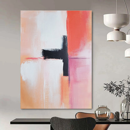 Color - Blocked Cross for Scandinavian - Style Home & Minimalist Gallery STSC819