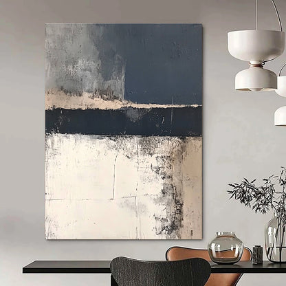 Minimalist Abstract Layers for Serene Home Office & Modern Bedroom STSC217