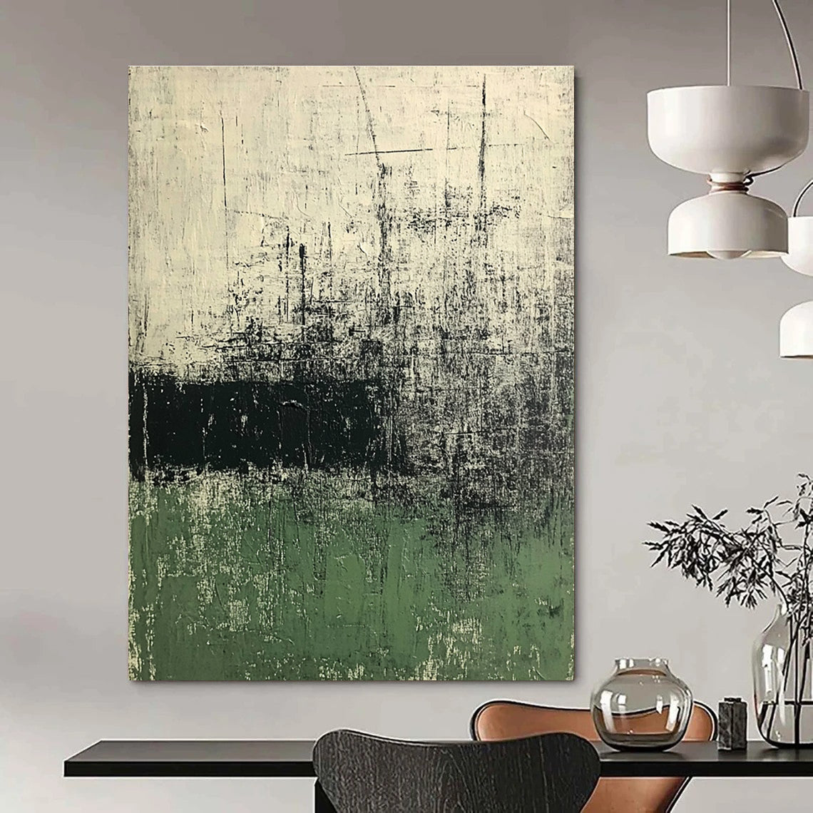 Textured Monochrome Abstract for Creative Studio & Rustic - Modern Café STSC423