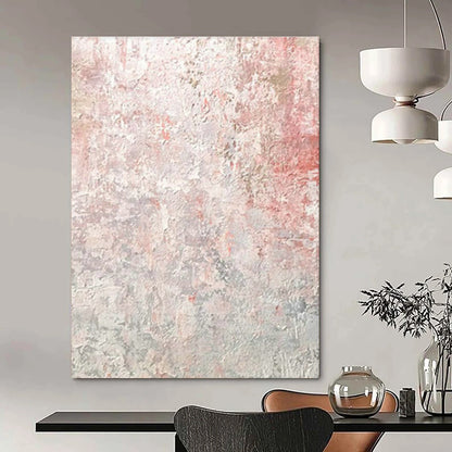 Pink - Gray Textured Art for Feminine Home Office Walls DLZ0050