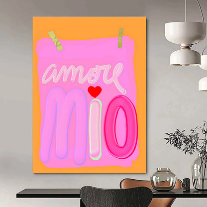 “Amore Mio” Neon Art for Italian Restaurant & Romantic Home Balcony DLZ0645