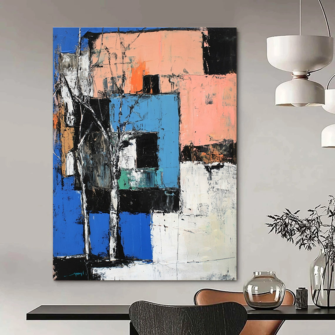 Colorful Urban Abstract for City Loft & Art Gallery STSC1108