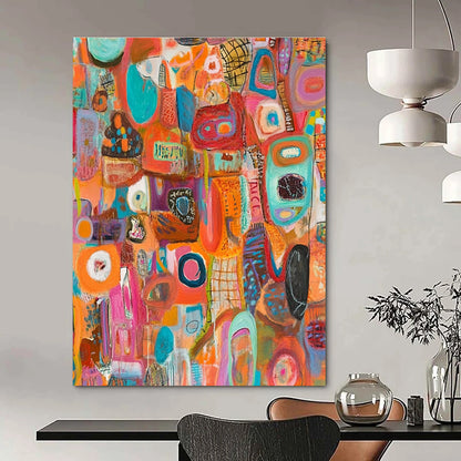 Abstract Colorful Shapes for Bohemian Café & Creative Studio STSC1221