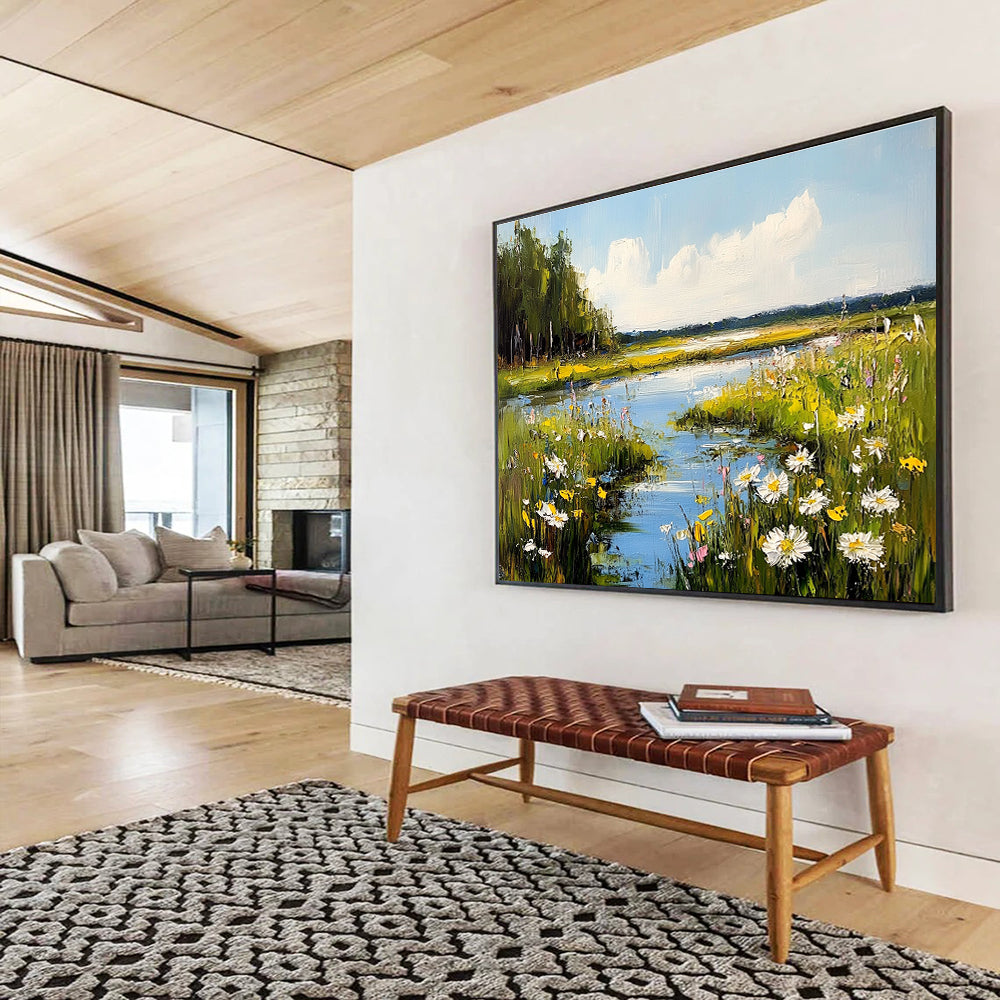 Vibrant Nature Art for Country Cottage & Garden Café SC600