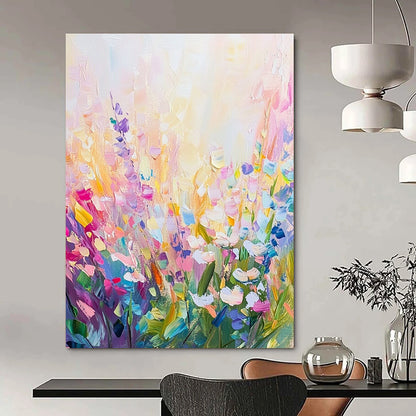 Pastel Flower Field for Feminine Bedroom & Garden - Themed Café STSC1286