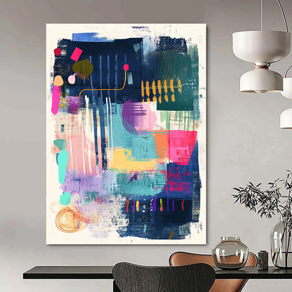 Modern Abstract Shapes for Urban Loft Living Room & Avant - Garde Art Gallery STSC967