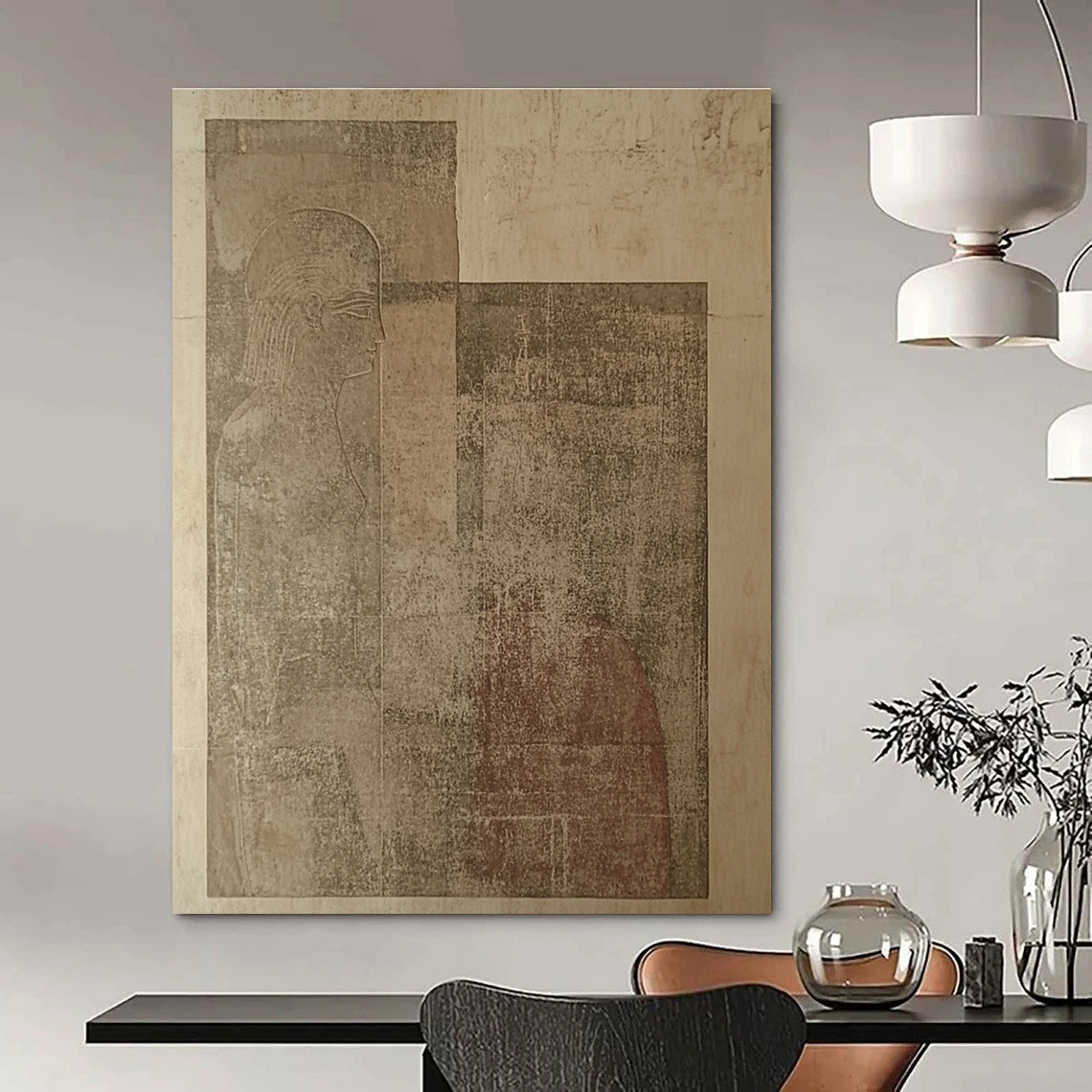 Ancient - Inspired Etchings for Cultural History Museum & Eclectic Home Library STSC1156