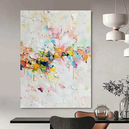 Colorful Fragment Abstract Art for Bohemian Café & Creative Studio DLZ1920