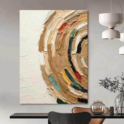 Colorful Textured Abstract Art for Art Studio & Home Creative Nook DLZ1125