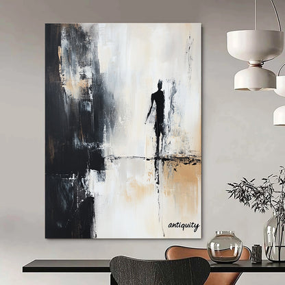 Silhouette Figure Abstract Art for Bedroom & Study STSC709