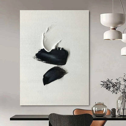 Black - White Abstract Form Art for Artistic Boutique & Creative Agency DLZ2366