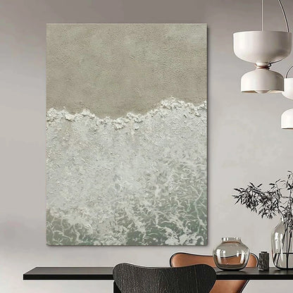 Beach Wave Abstract Art for Beach House & Home Sunroom DLZ1134