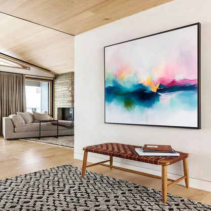 Colorful Abstract Sky Art for Bohemian Living Room & Creative Lounge SC383