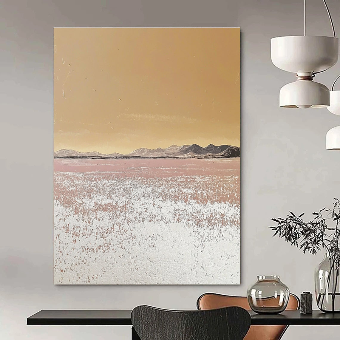 Minimalist Desert Landscape for Modern Minimalist Office & Nature - Inspired Art Gallery STSC979