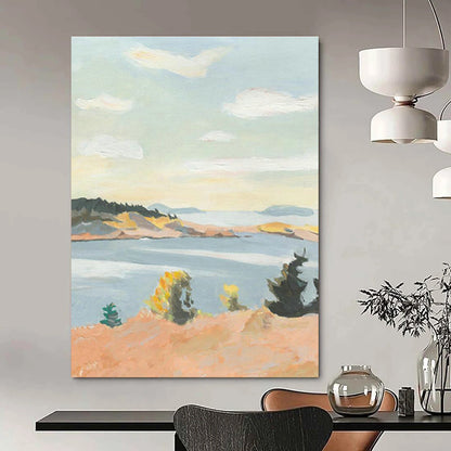 Coastal Landscape Art for Beachfront Home & Seaside Café DLZ2160