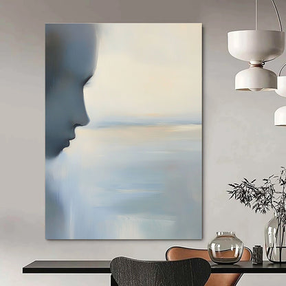 Profile by the Sea for Minimalist Bedroom & Art - Loving Library STSC883