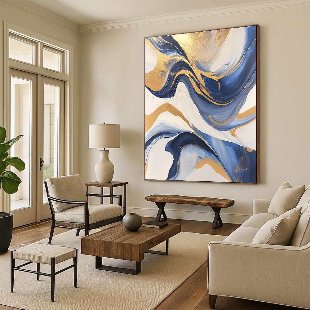 Elegant Abstract Art for Art Deco Ballroom & Luxury Bedroom STSC031
