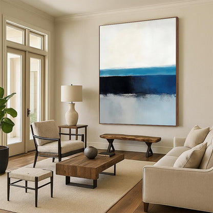 Minimalist Blue and White for Modern Office & Scandinavian - Style Home STSC342