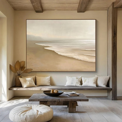 Minimalist Beach Art for Scandinavian - Style Home & Minimalist Art Gallery SC424