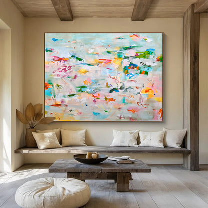 Light - Color Colorful Abstract Art for Bright Home Offices DLZ2420