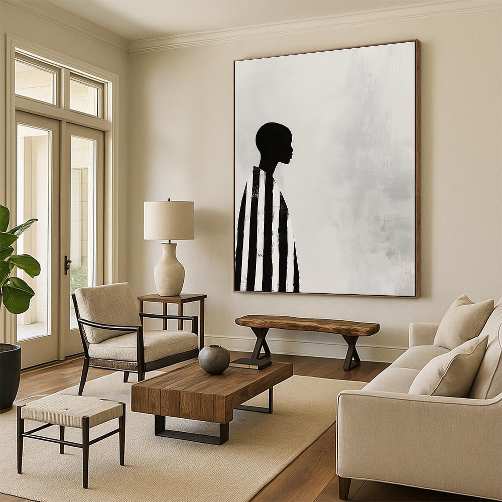 Silhouette with Stripes for Fashion Boutique & Urban Loft STSC1079