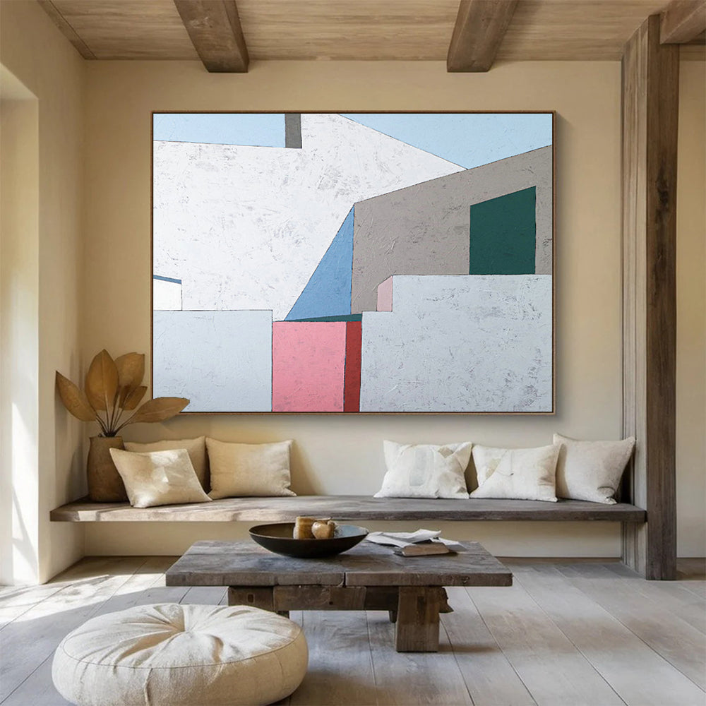 Minimalist Geometric Architectural Abstract Art for Urban Design Studio DLZ2956