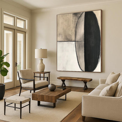 Minimalist Shape Art for Gallery & Lounge STSC663