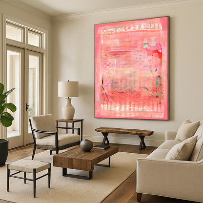 Pink - Themed Collage Art for Girly Fashion Boutique Displays DLZ0102