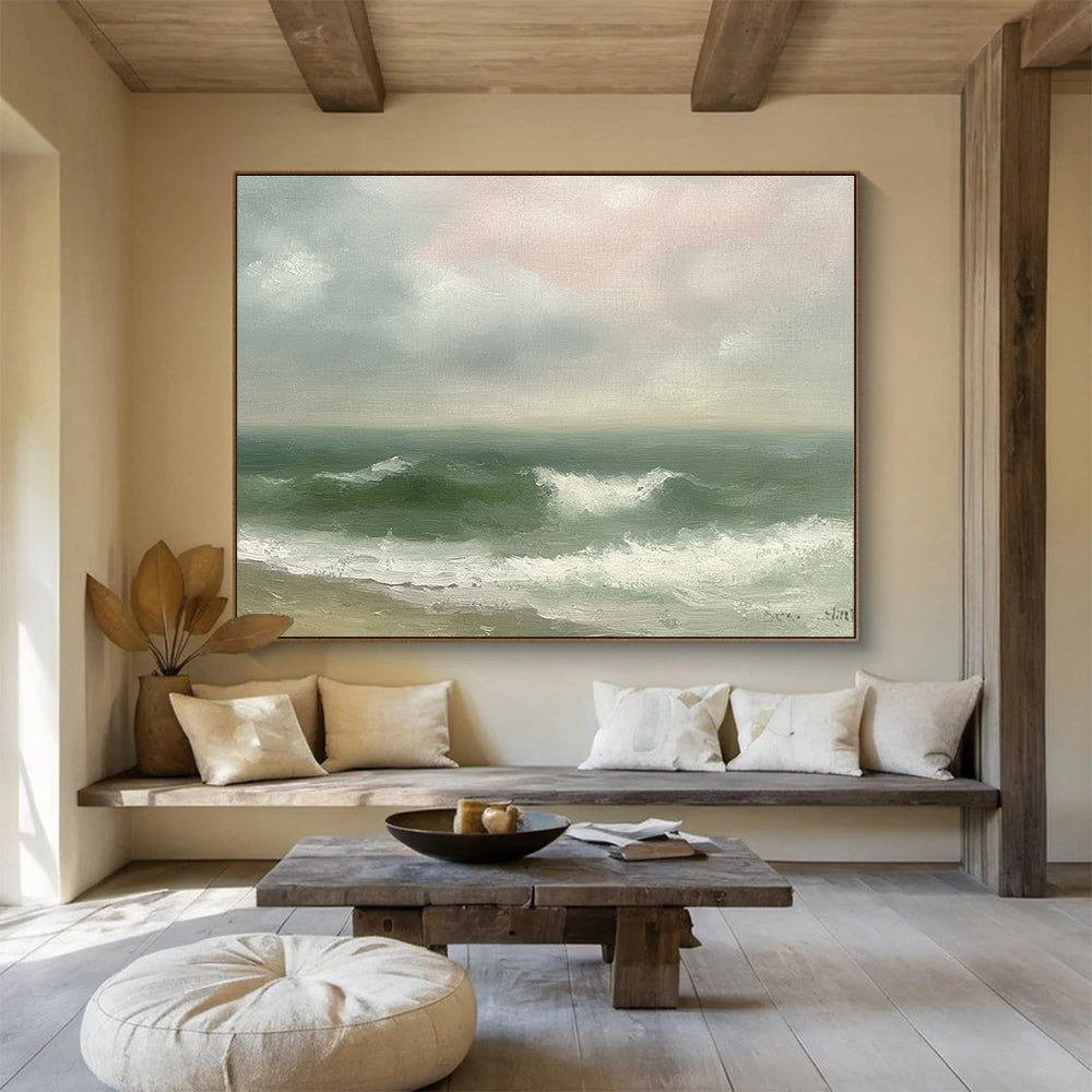 Peaceful Seaside Art for Coastal Home & Nautical Office SC565