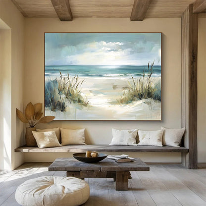 Coastal Dune Art: Enhance Nautical Restaurant & Seaside Bedroom SC546