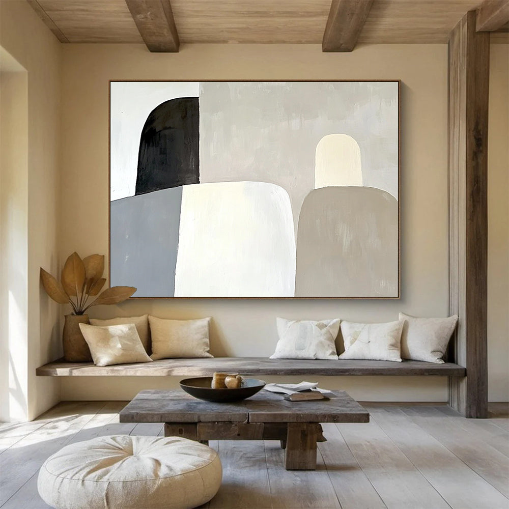Calm Minimalist Art for Nursery & Wellness Center SC589
