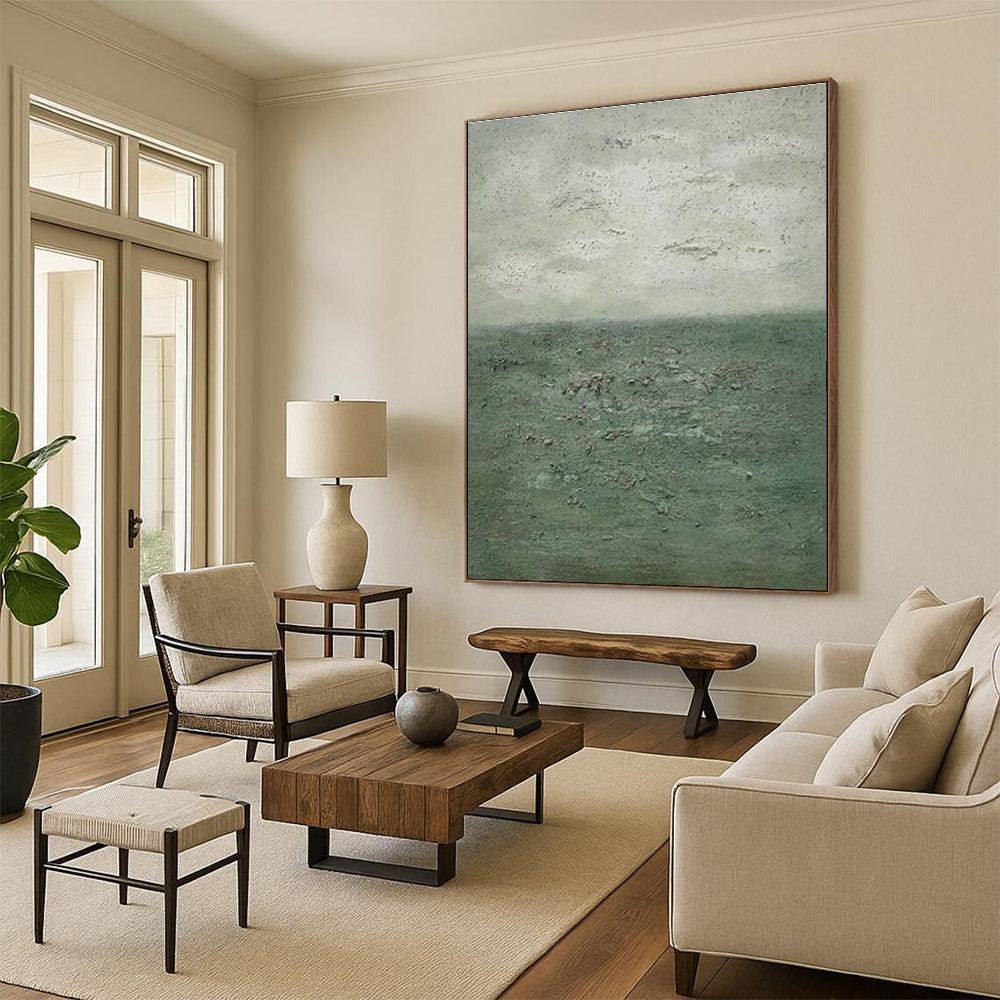 Textured Sea and Sky Art for Nautical - Themed Restaurant & Coastal Art Gallery DLZ2204