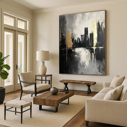 Urban Elegance Art for Luxury Penthouse & Corporate Lobby STSC020