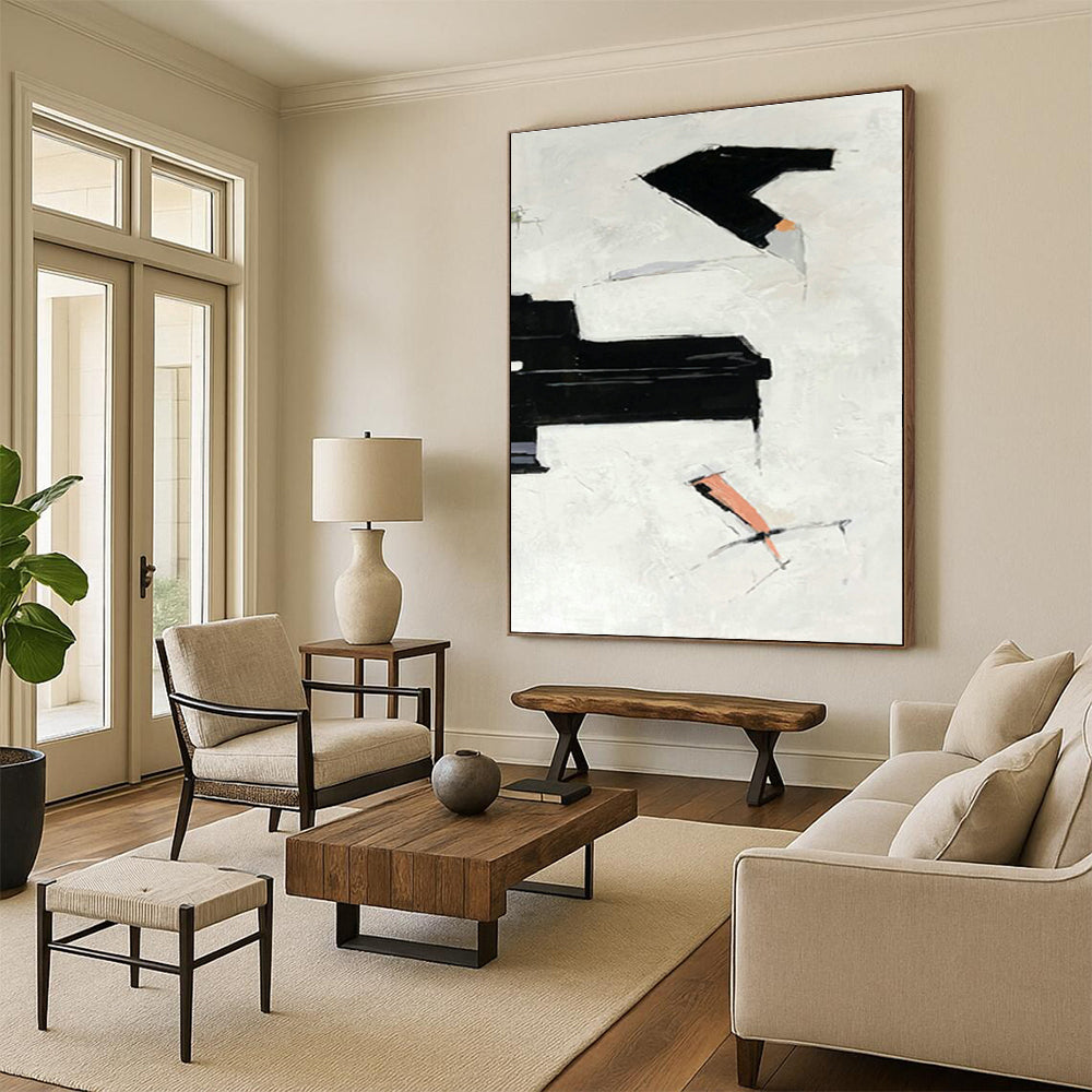 Minimalist Block Abstract Art  for Living Room & Office DLZ0508