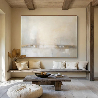 Minimalist Light - Colored Abstract Art for Modern Office Zen DLZ2715