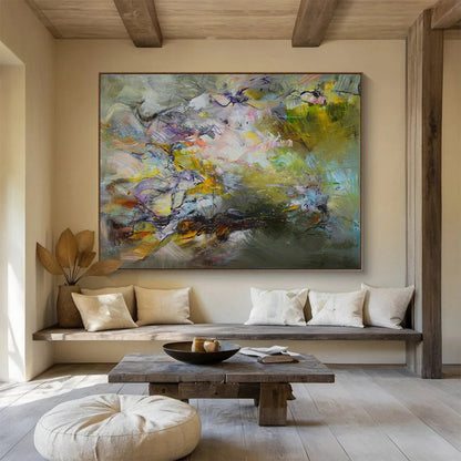Dreamy Multicolor Fantasy Abstract for Designing an Artistic Bedroom Escape DLZ3042