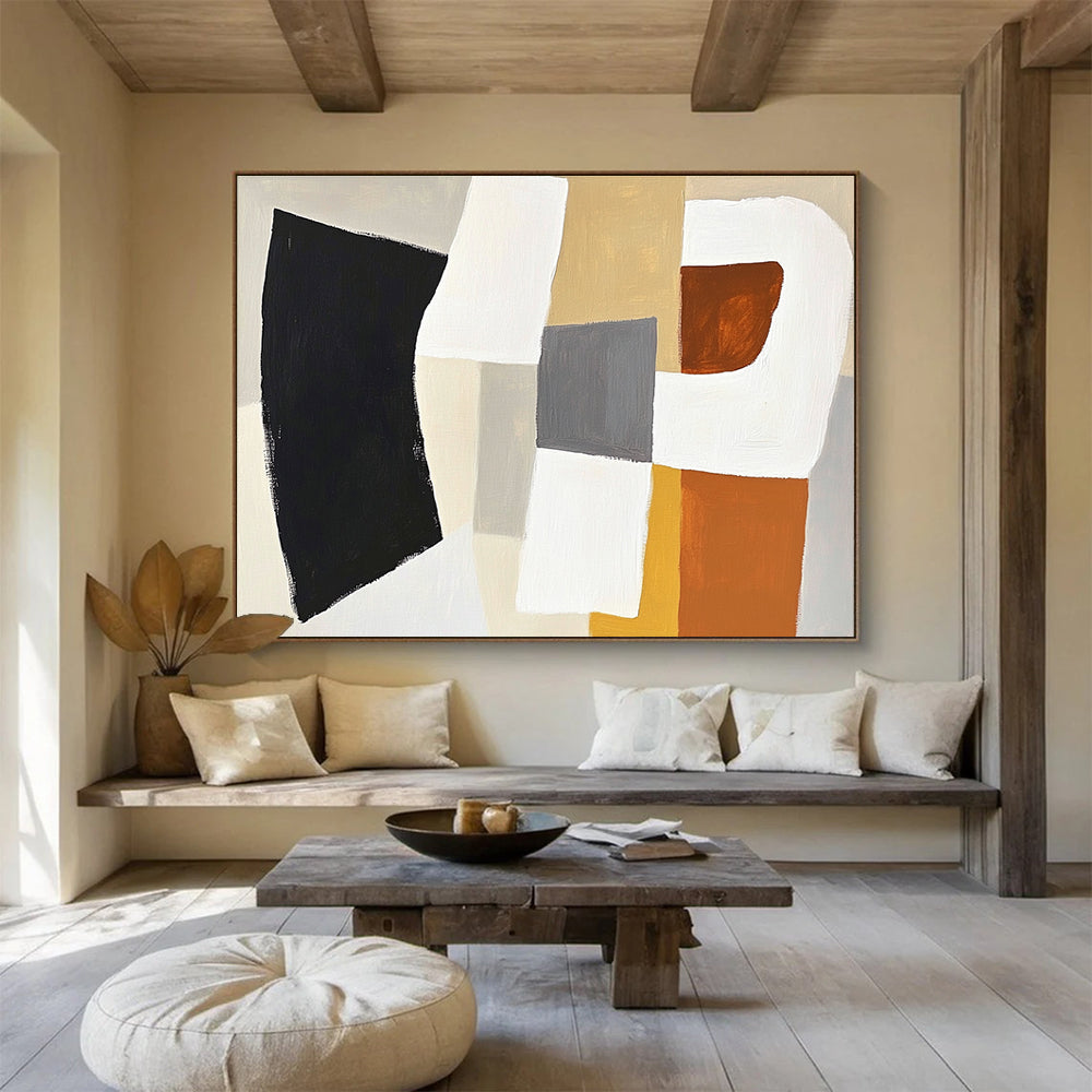 Minimalist Geometric Blocks: Architectural Elegance for Firms & Scandinavian Homes SC513