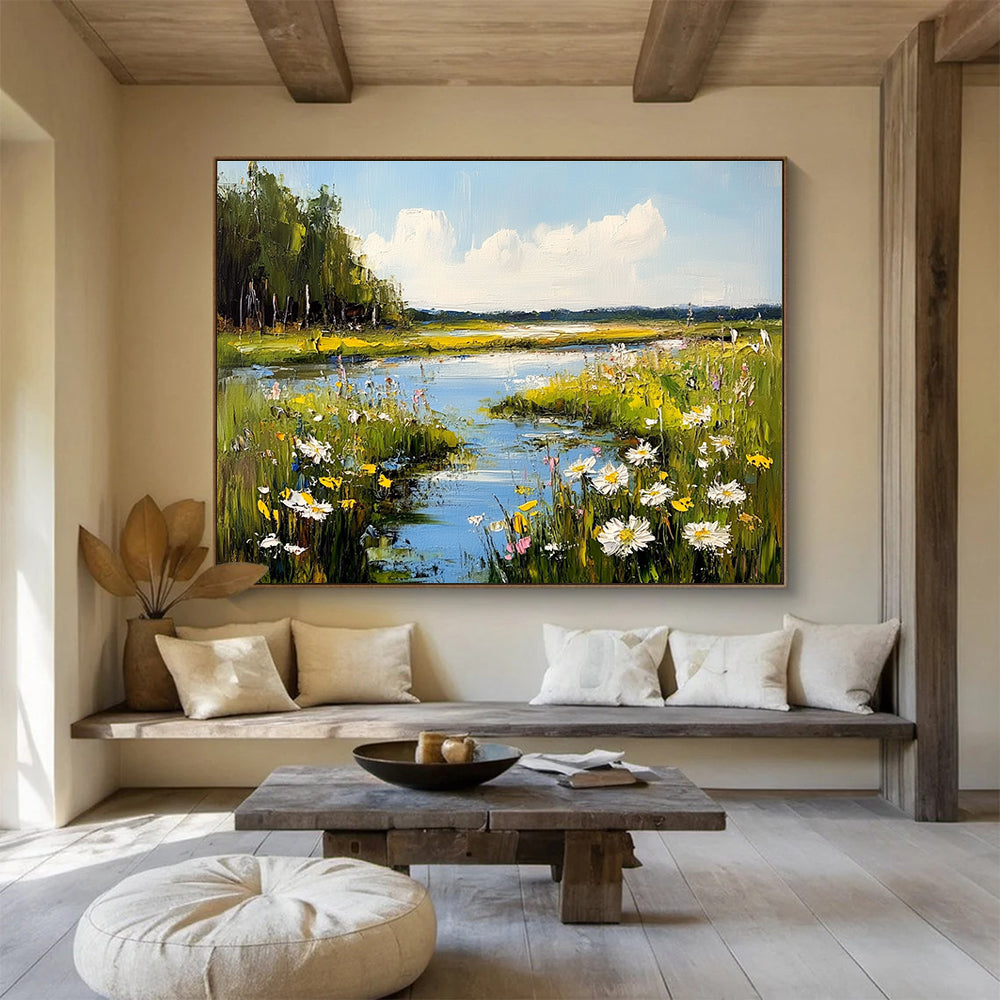 Vibrant Nature Art for Country Cottage & Garden Café SC600