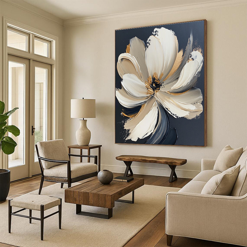 3D Floral Abstract for Sophisticated Bedroom & Upscale Dining Room STSC293