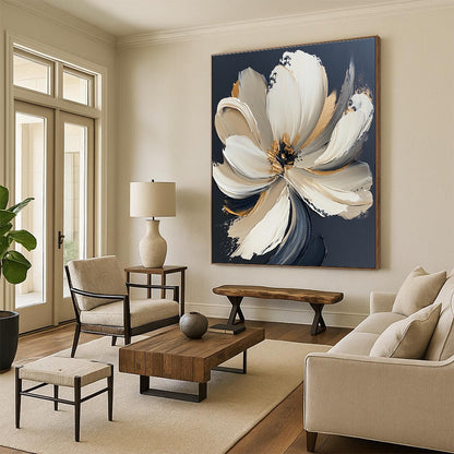 3D Floral Abstract for Sophisticated Bedroom & Upscale Dining Room STSC293
