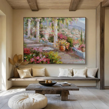 Mediterranean Garden View Art for European - Style B&B DLZ3047
