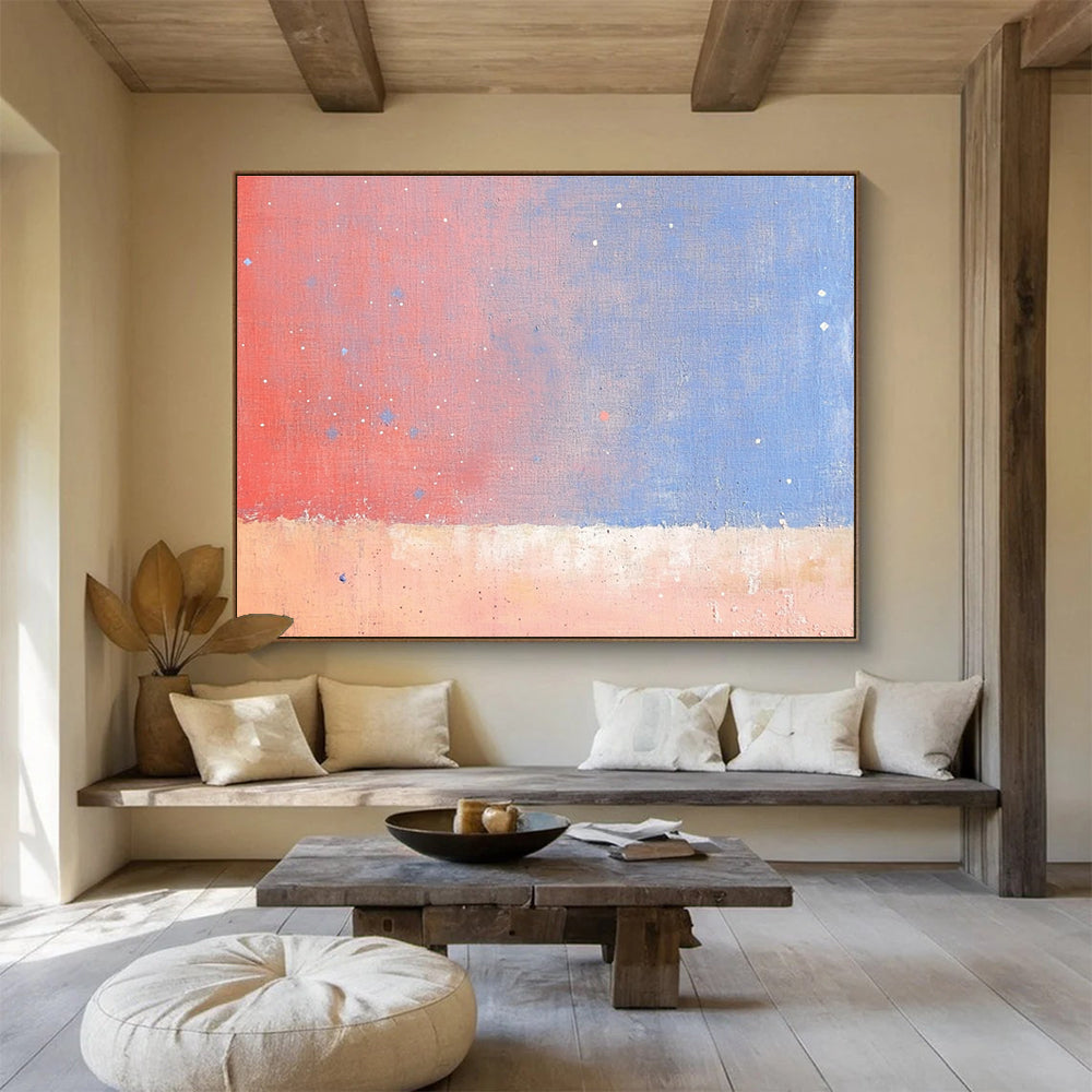 Red and Blue Gradient Art for Modern Gallery & Creative Studio SC366