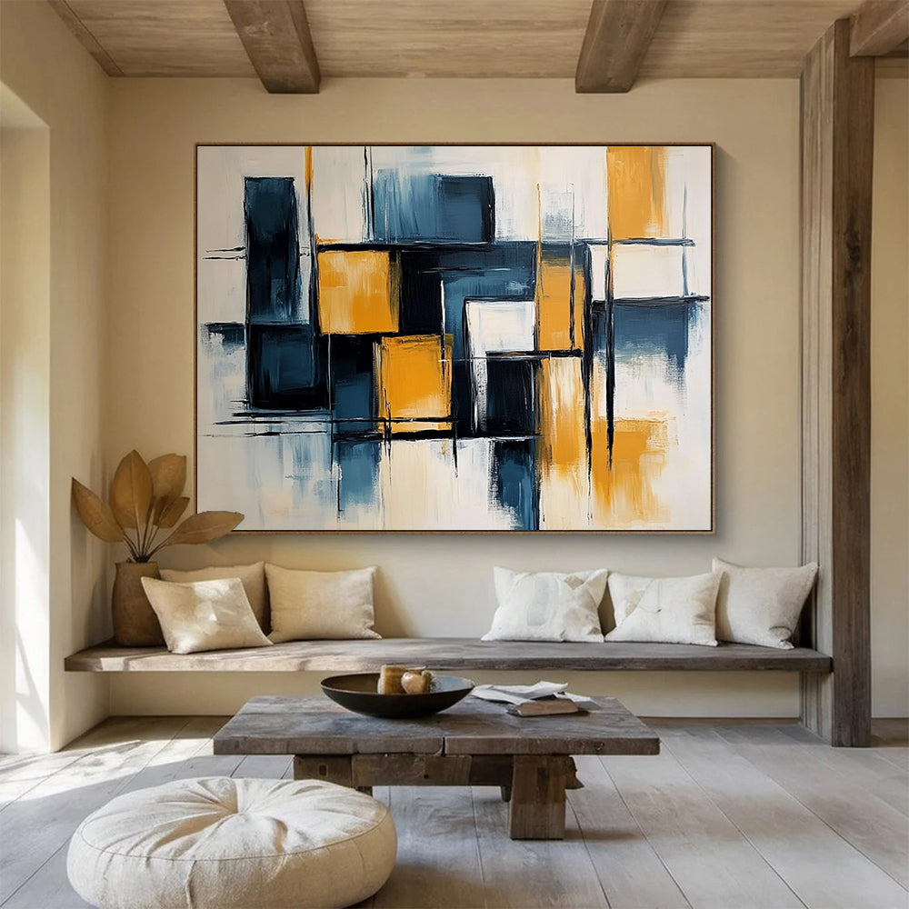 Contemporary Abstract Art for Corporate Lobby & Trendy Café SC591