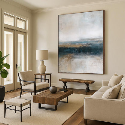 Minimalist Sea View for Scandinavian - Style Home Office & Minimalist Art Gallery STSC463