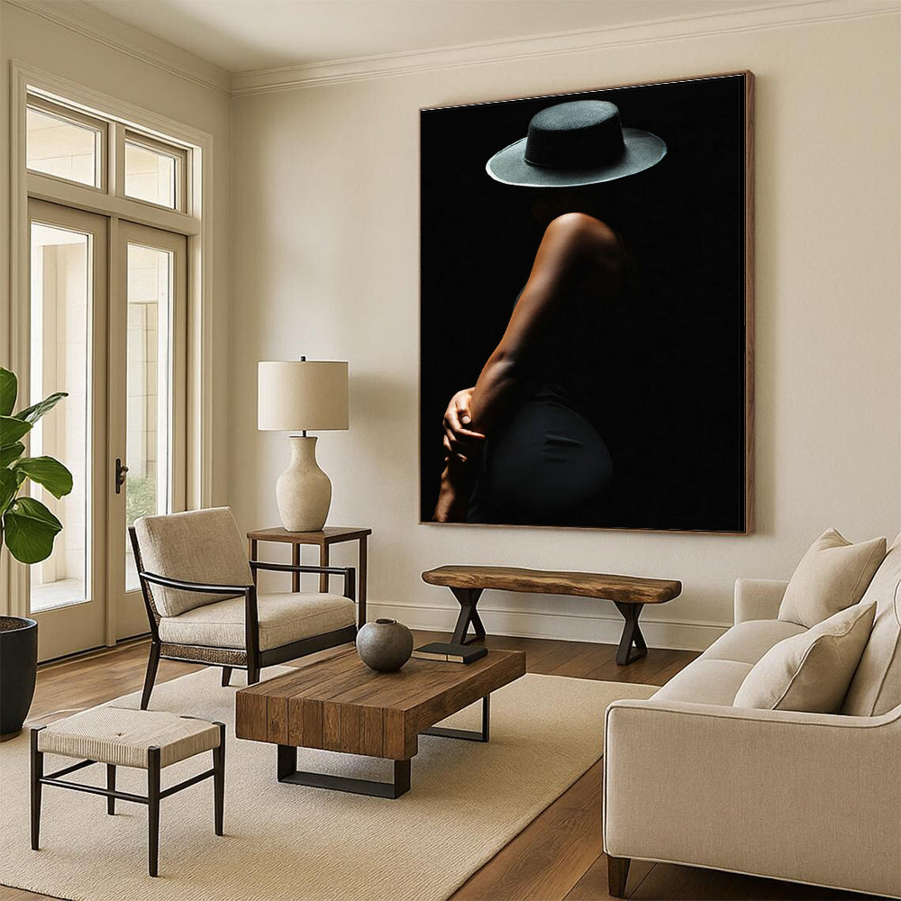 Extra - Large Bespoke Abstract Painting for Cottages & Bedroom DLZ2306