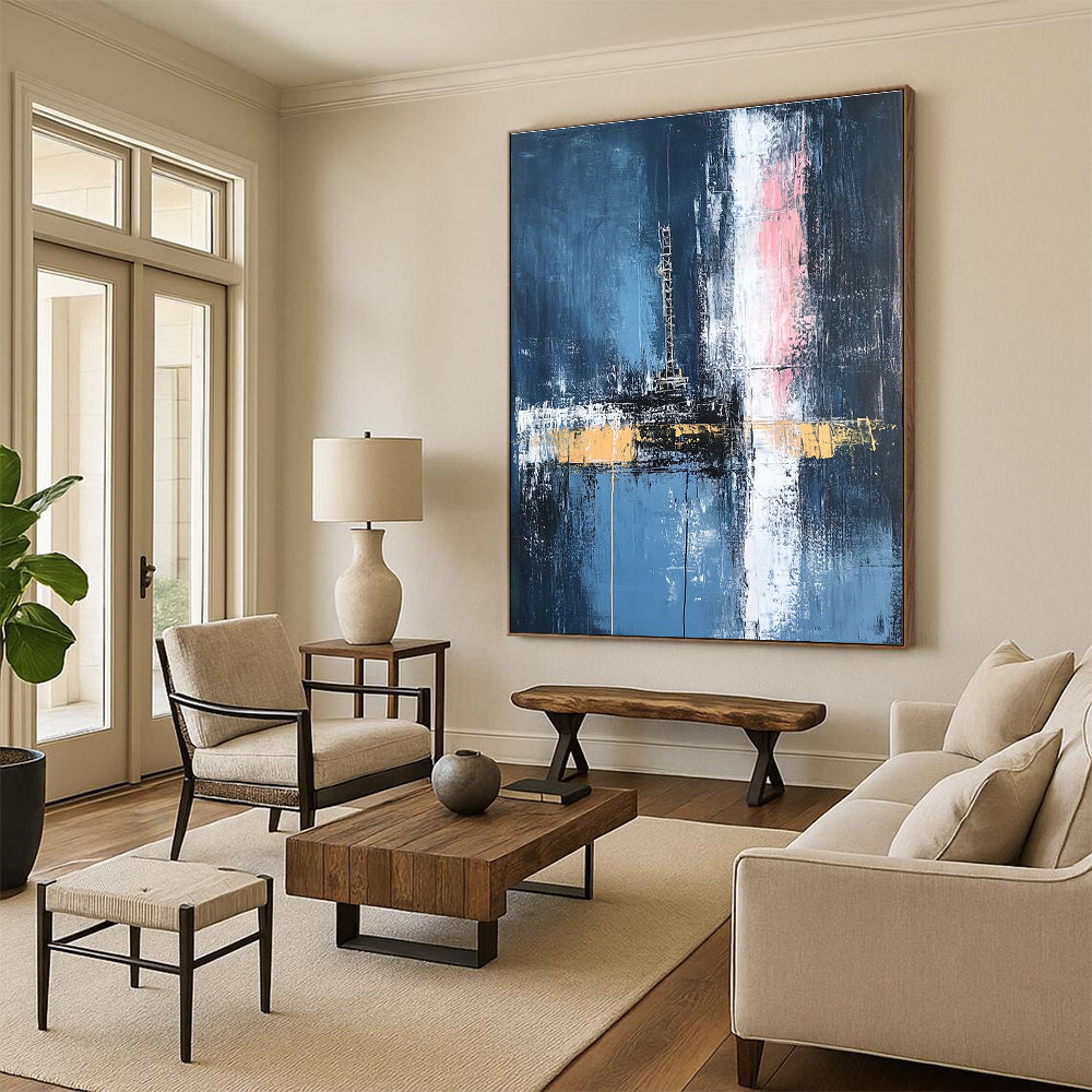 Abstract Industrial Structure for Industrial - Themed Home & Creative Office STSC656