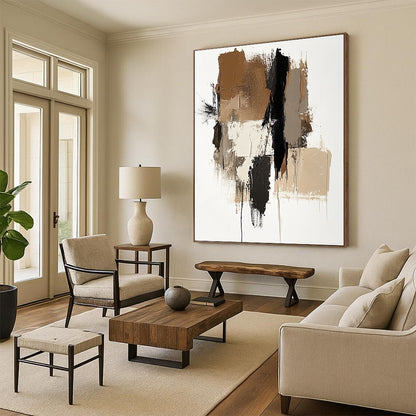 Warm Earth - Tone Art for Living Room & Dining Room STSC677